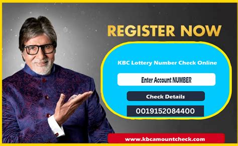 kbc lottery number check online 2024